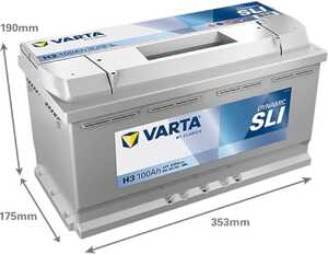 VARTA SILVER 100 AH